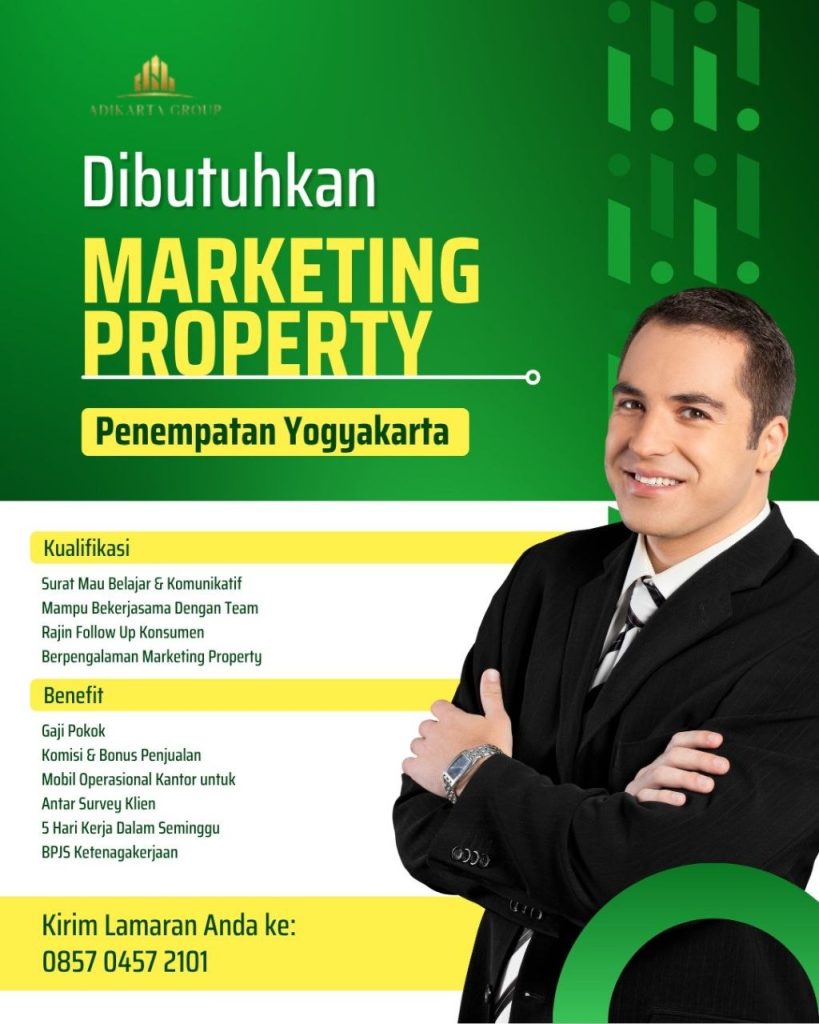 Poster lowongan Adikarya Group