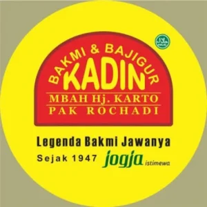 Logo Bakmi & Bajigur Kadin Mbah Hj. Karto Pak Rochadi