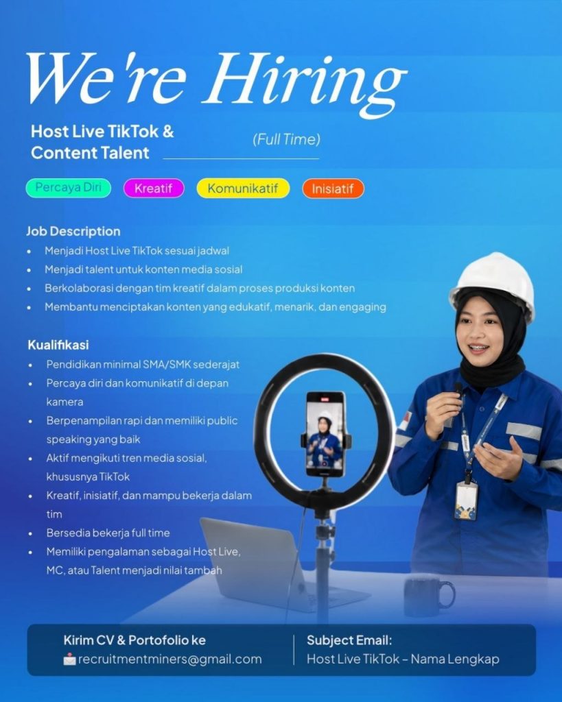Poster lowongan LOKER JOGJA