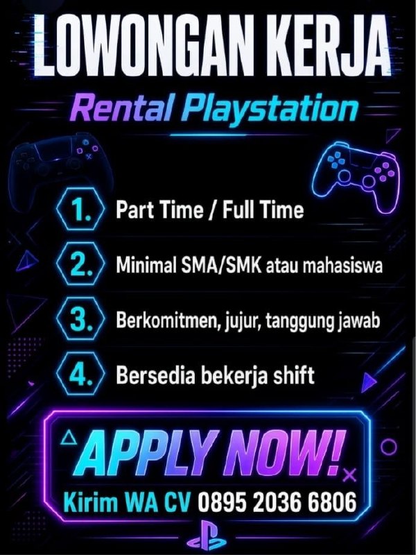 Poster lowongan LOKER JOGJA