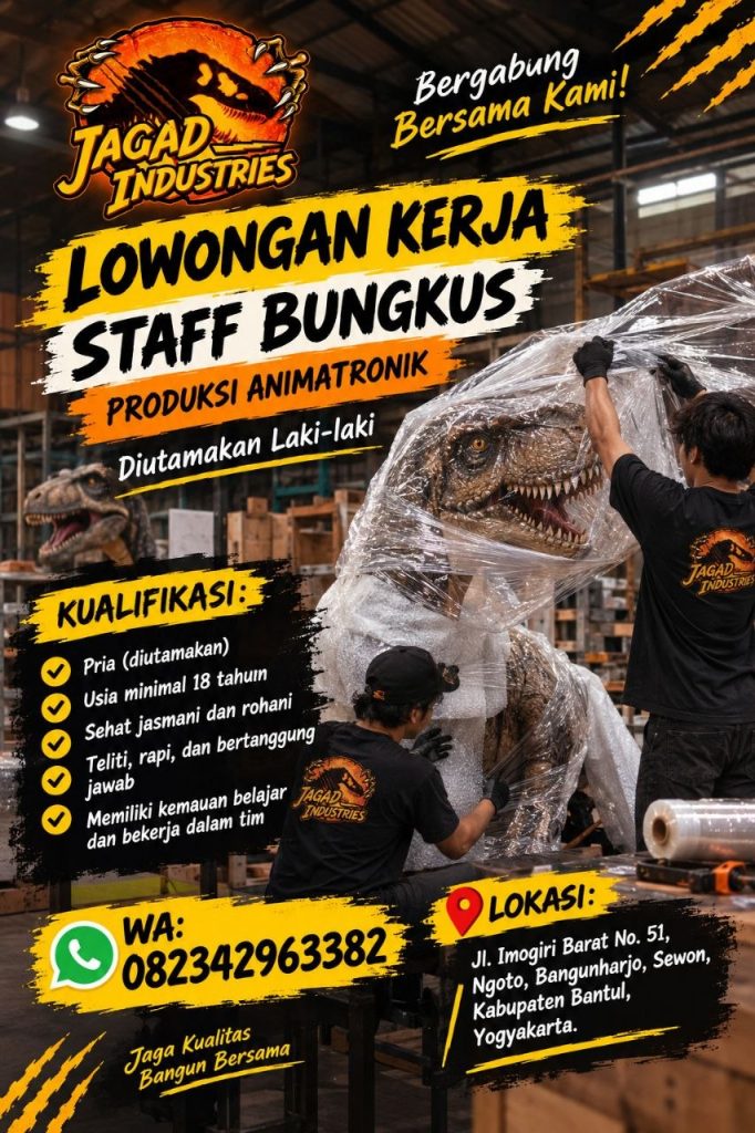 Poster lowongan Jagad Industries